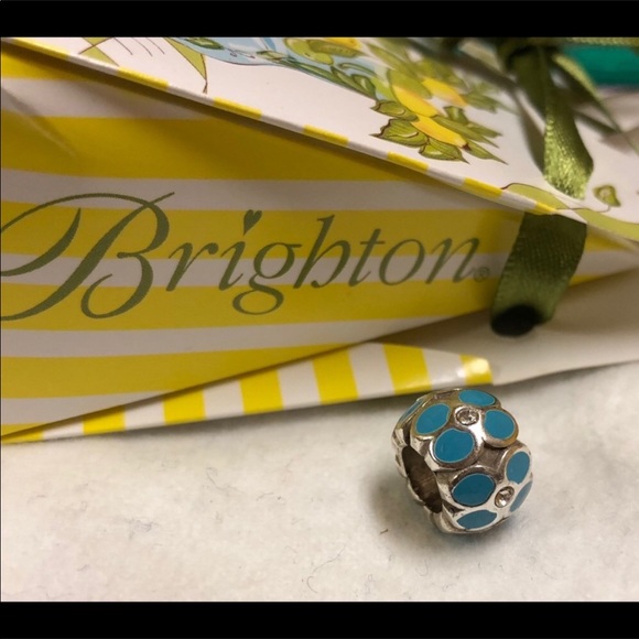 Brighton Jewelry - Brighton blue enamel flower bead